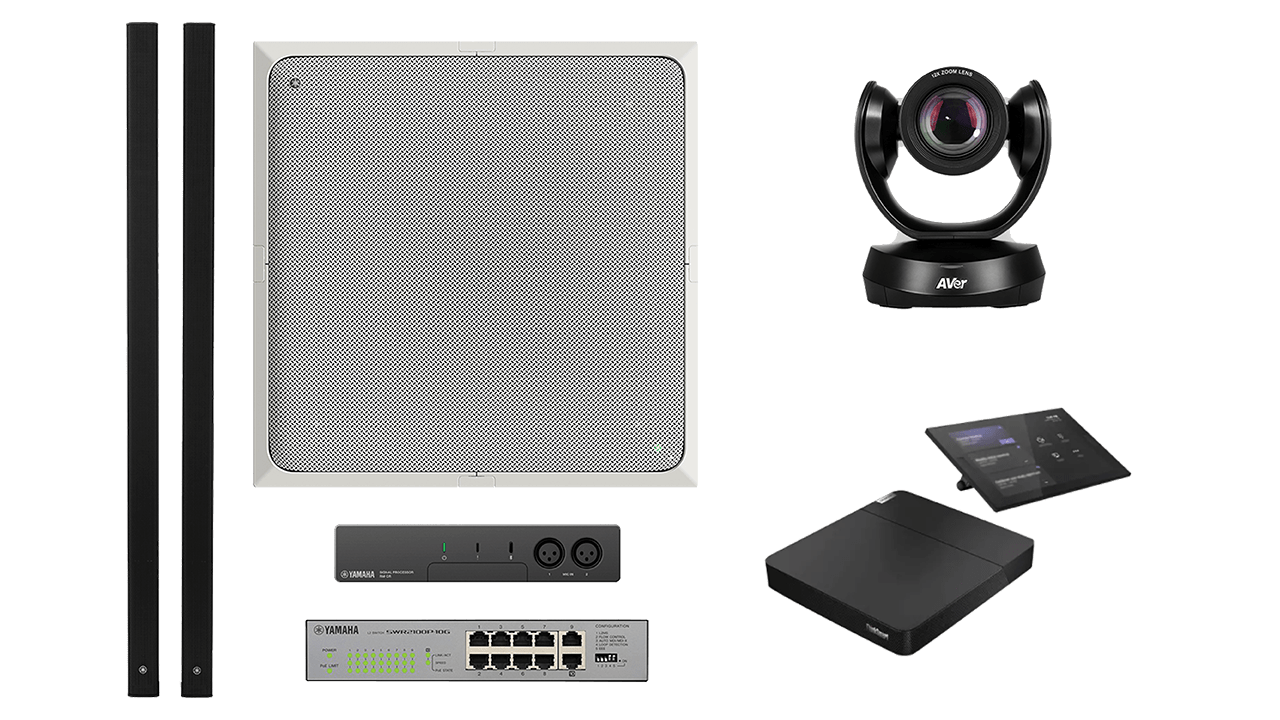 Yamaha - ADECIA large room audio with AVer CAM520 Pro2 and Lenovo ThinkSmart Core + Controller
