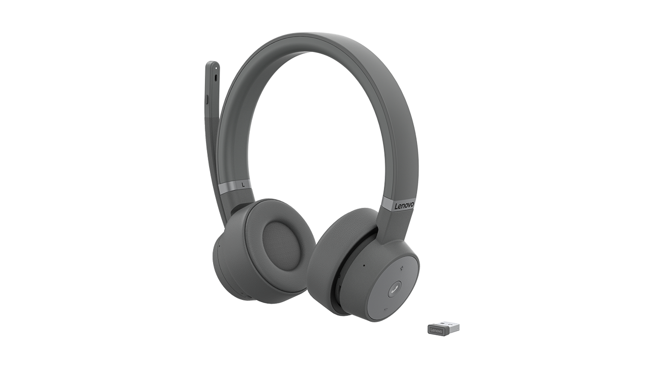 Lenovo - Go Wireless ANC headset - Active noise cancellation / Premium ...