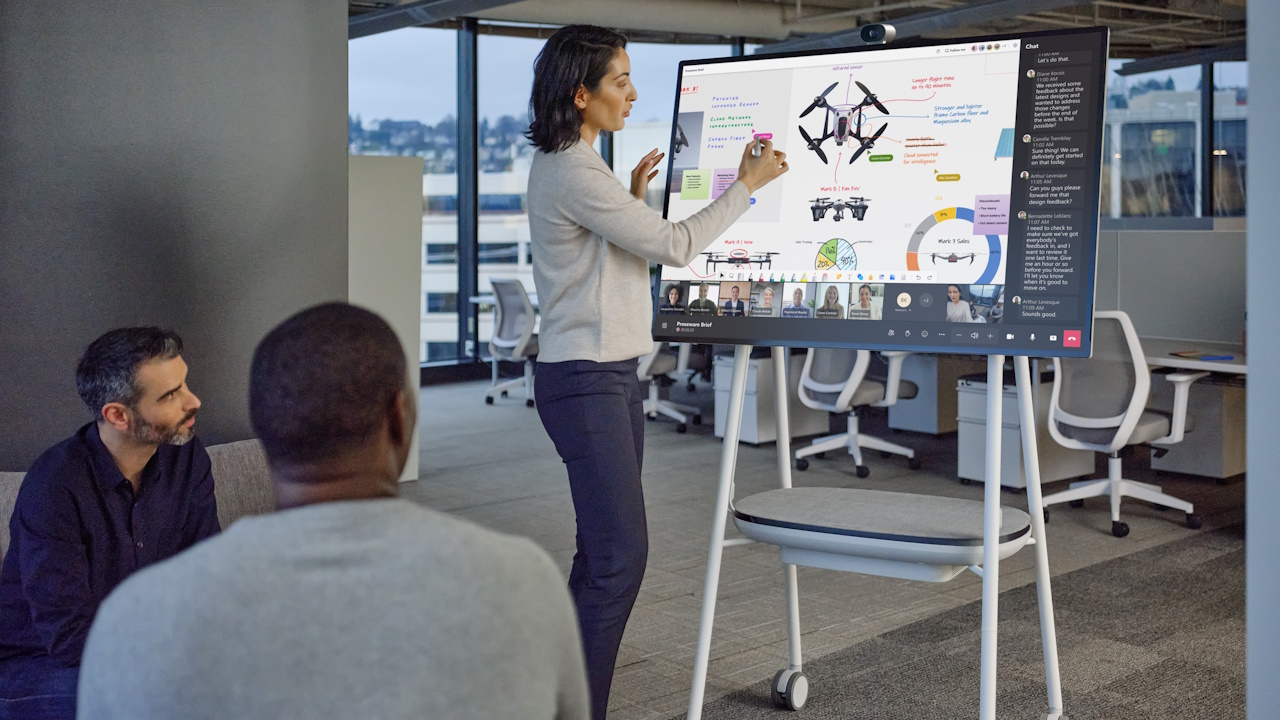 Microsoft - Surface Hub 3 - 85 inch | Teams devices