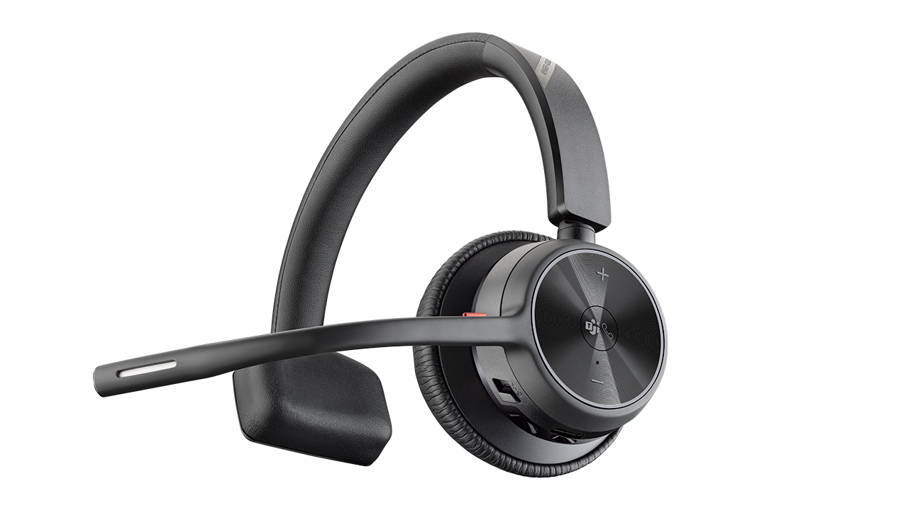 Poly - Voyager 4300 series - Bluetooth / USB-C / Monaural on the ear ...